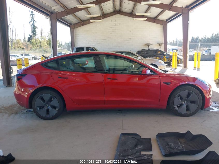 2021 Tesla Model 3 Long Range Dual Motor All-Wheel Drive VIN: 5YJ3E1EB1MF995412 Lot: 40511278