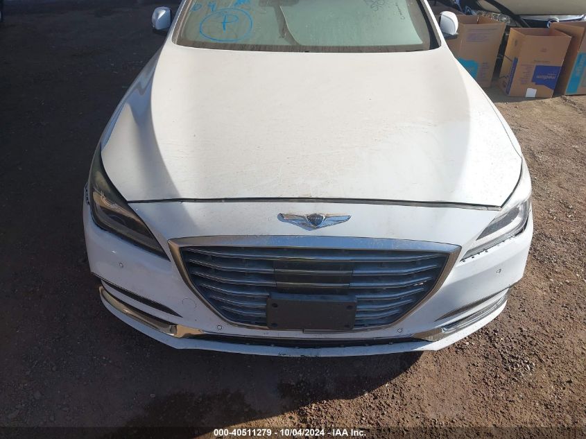 2018 Genesis G80 3.8 VIN: KMHGN4JE3JU216089 Lot: 40511279