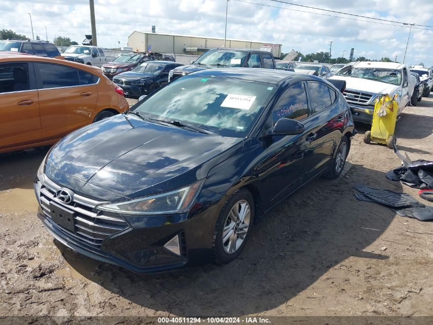 2019 Hyundai Elantra Sel VIN: 5NPD84LF2KH432239 Lot: 40511294