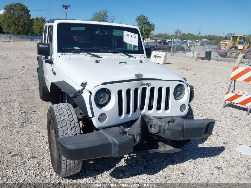 2017 Jeep Wrangler Unlimited Sport VIN: 1C4BJWDG2HL663855 Lot: 40511301