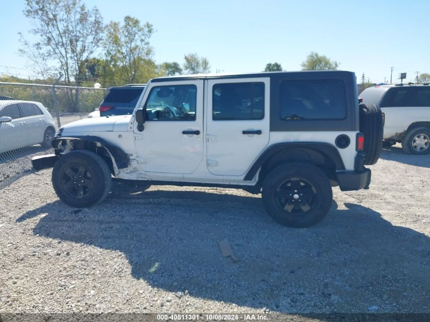 2017 Jeep Wrangler Unlimited Sport VIN: 1C4BJWDG2HL663855 Lot: 40511301