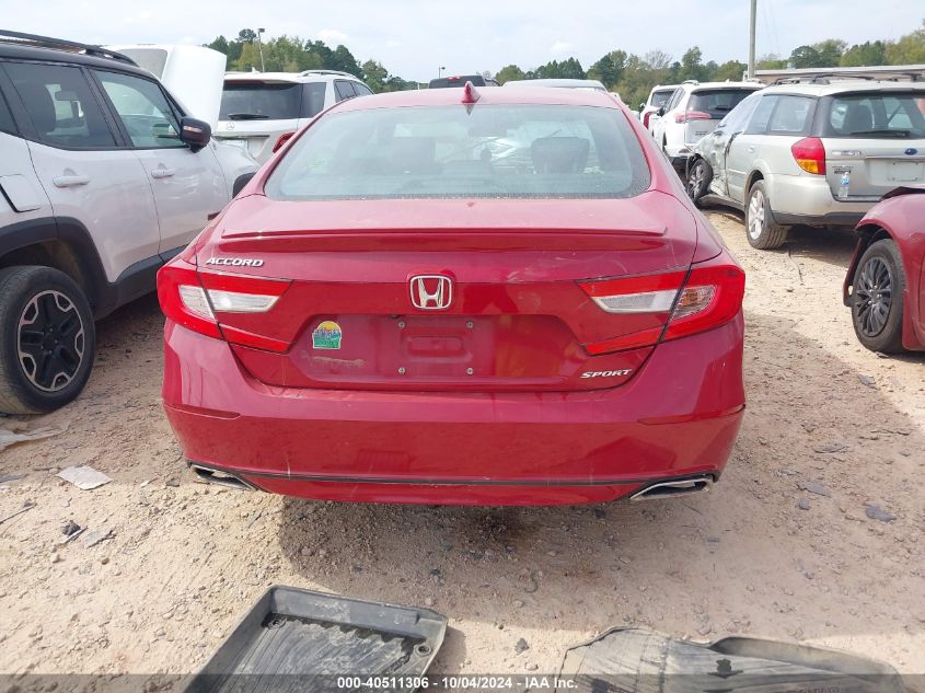 1HGCV1F30JA083559 2018 Honda Accord Sport