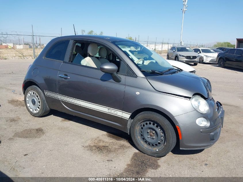 2013 Fiat 500 Pop VIN: 3C3CFFAR3DT554528 Lot: 40511316