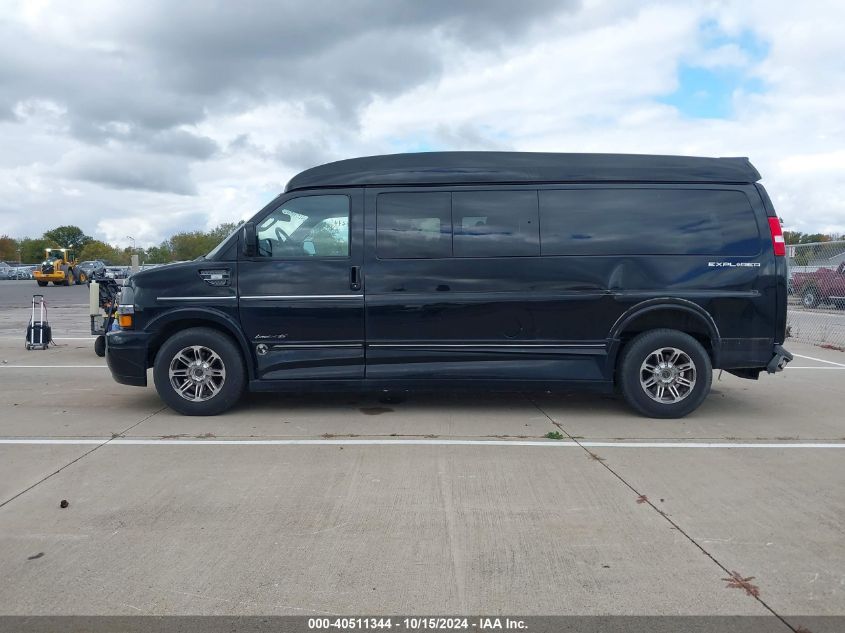 2021 Chevrolet Express Cargo Rwd 2500 Extended Wheelbase Wt VIN: 1GCWGBF7XM1184918 Lot: 40511344