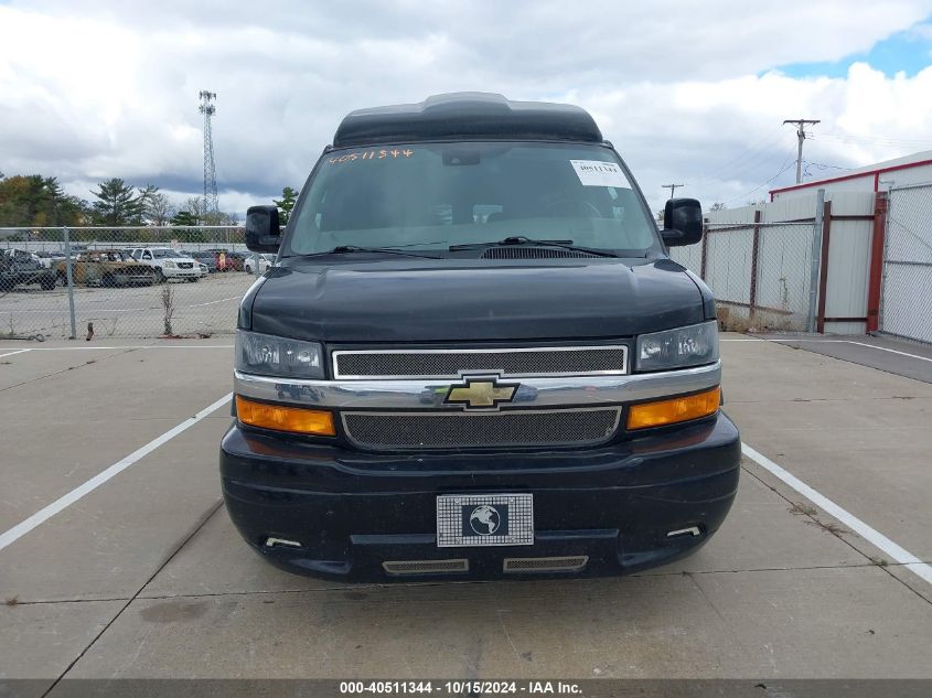 2021 Chevrolet Express Cargo Rwd 2500 Extended Wheelbase Wt VIN: 1GCWGBF7XM1184918 Lot: 40511344