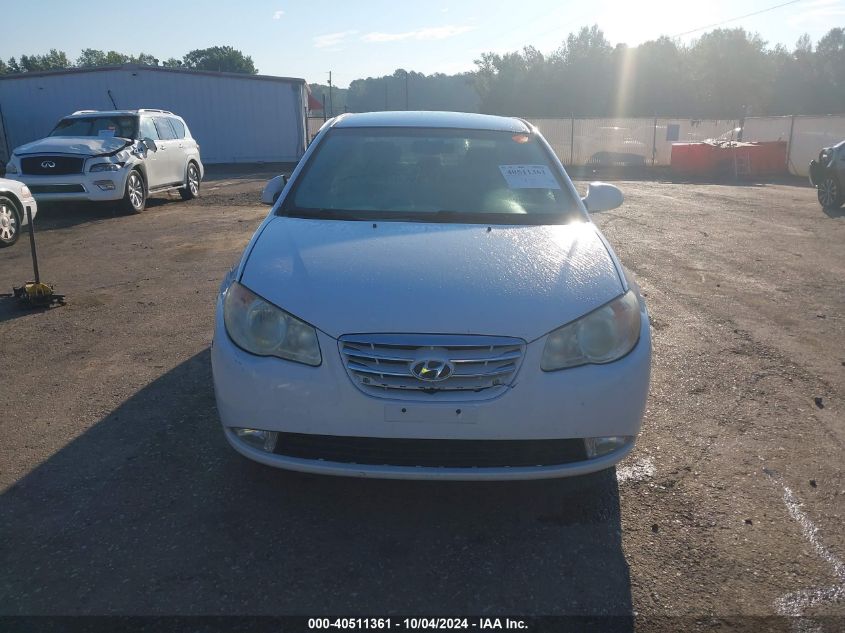 2010 Hyundai Elantra Gls VIN: KMHDU4AD7AU892140 Lot: 40511361