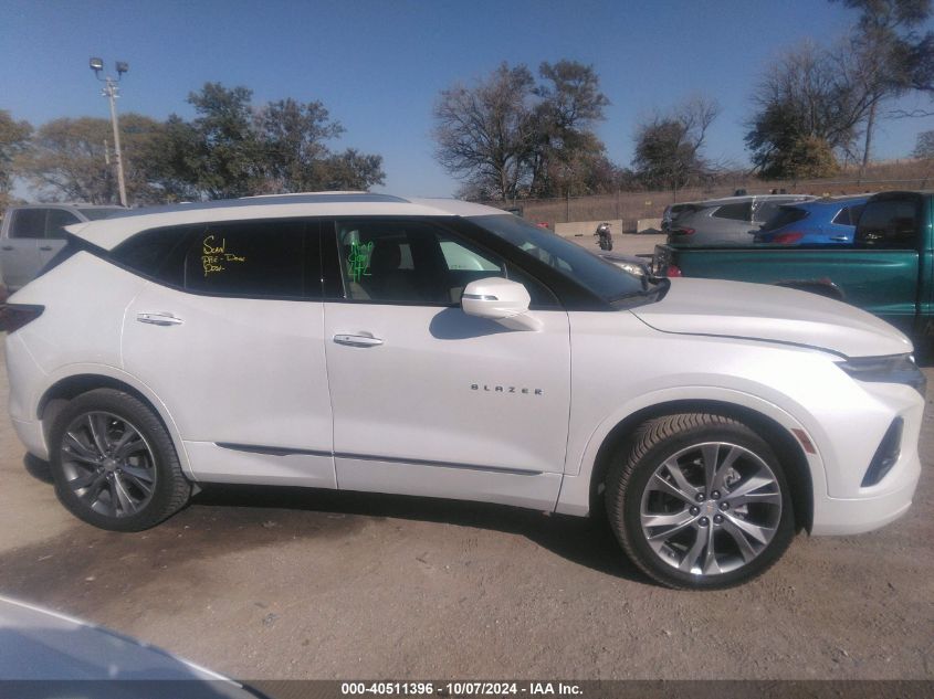 2021 Chevrolet Blazer Awd Premier VIN: 3GNKBLRS0MS529950 Lot: 40511396