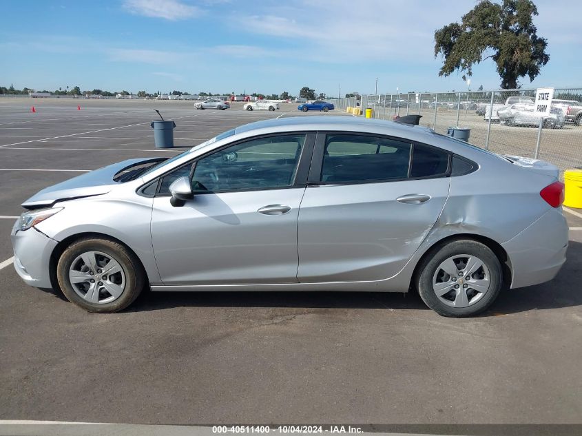 2016 Chevrolet Cruze Ls Auto VIN: 1G1BC5SM3G7308710 Lot: 40511400