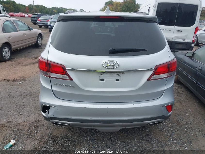 2017 Hyundai Santa Fe Se VIN: KM8SM4HF4HU219928 Lot: 40511401