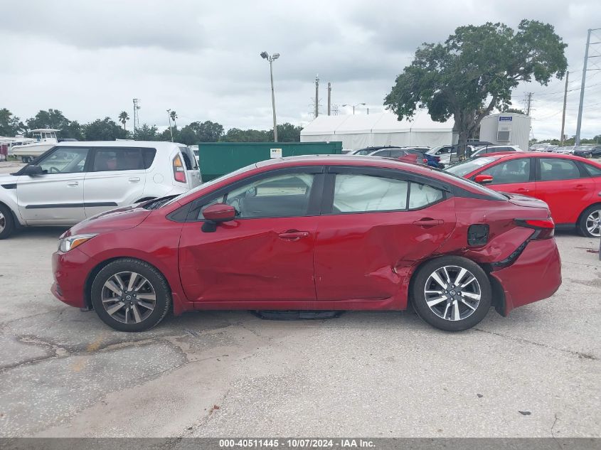 2020 Nissan Versa Sv Xtronic Cvt VIN: 3N1CN8EV2LL806725 Lot: 40511445