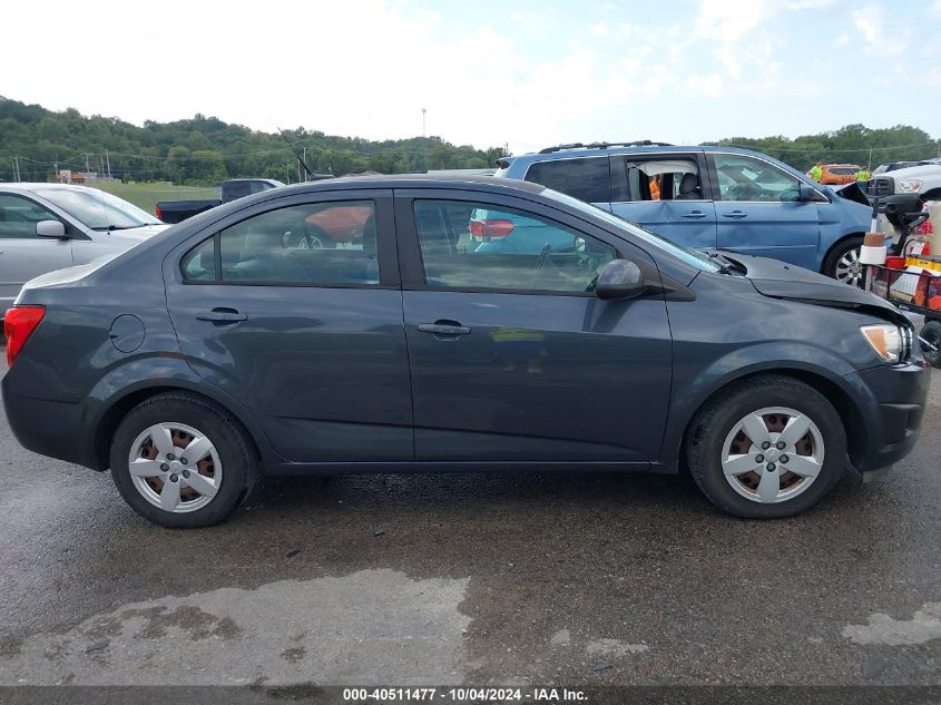 1G1JA5SH5D4209310 2013 Chevrolet Sonic Ls Auto