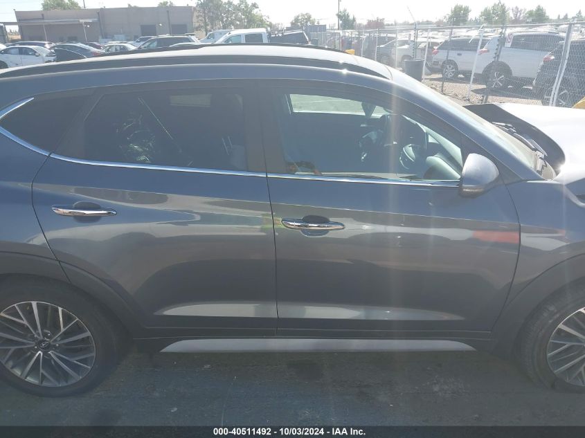 2021 Hyundai Tucson Ultimate VIN: KM8J3CAL7MU408530 Lot: 40511492