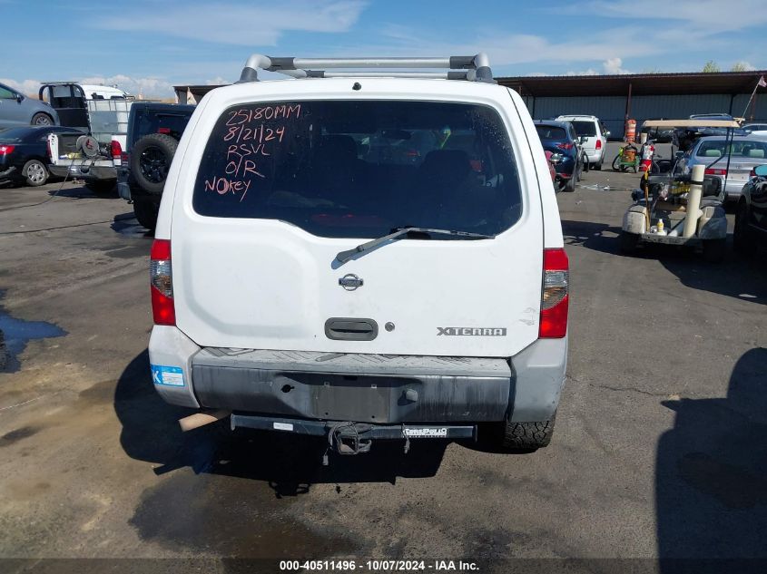 2000 Nissan Xterra Se/Xe VIN: 5N1ED28T0YC506342 Lot: 40511496