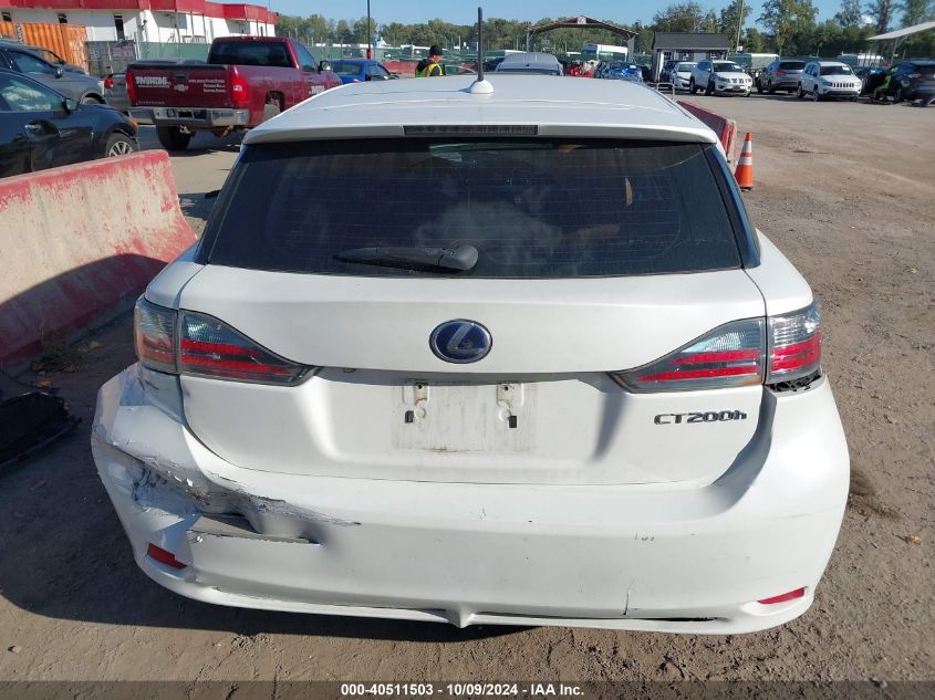 2011 Lexus Ct 200H Premium VIN: JTHKD5BH7B2037856 Lot: 40511503