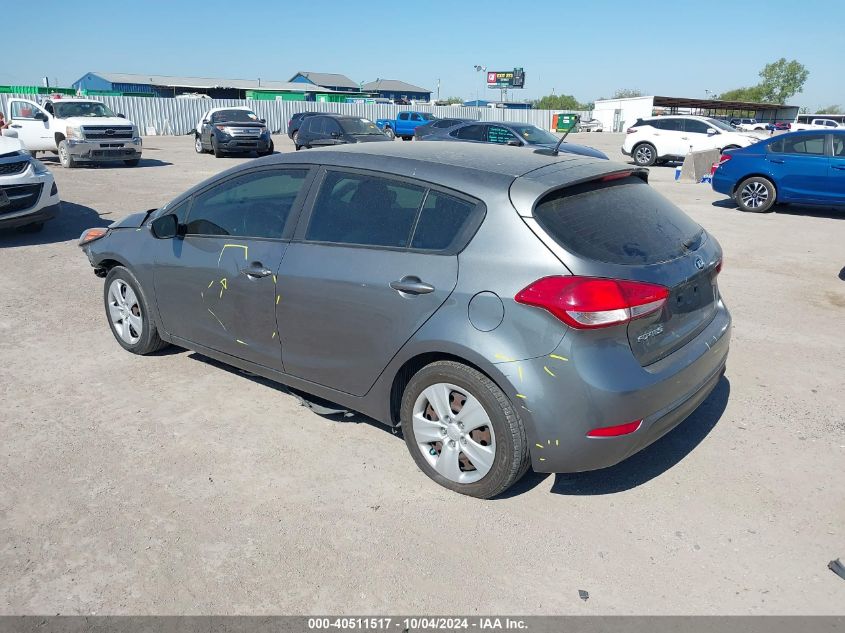 VIN KNAFK5A80G5630665 2016 KIA Forte, LX no.3