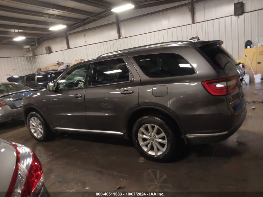 2014 Dodge Durango Sxt VIN: 1C4RDJAG6EC468480 Lot: 40511533