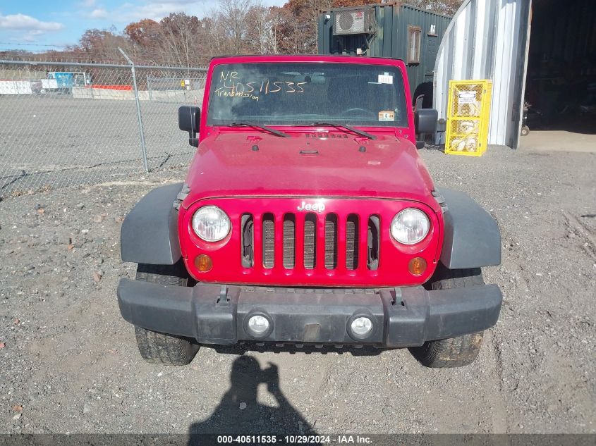 2011 Jeep Wrangler Unlimited Sport VIN: 1J4BA3H17BL529025 Lot: 40511535