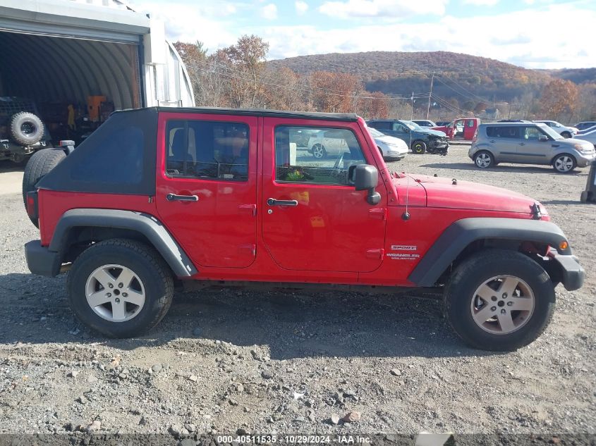 2011 Jeep Wrangler Unlimited Sport VIN: 1J4BA3H17BL529025 Lot: 40511535