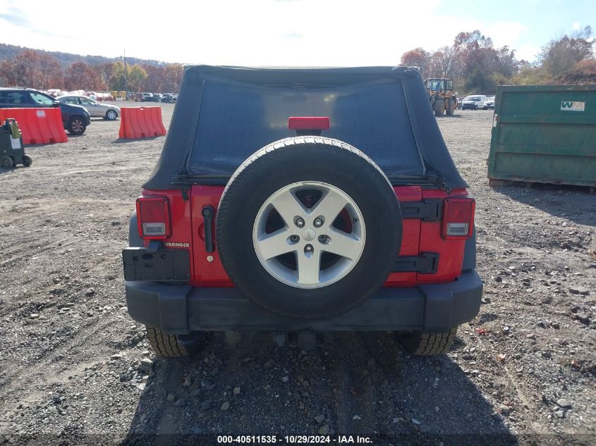 2011 Jeep Wrangler Unlimited Sport VIN: 1J4BA3H17BL529025 Lot: 40511535