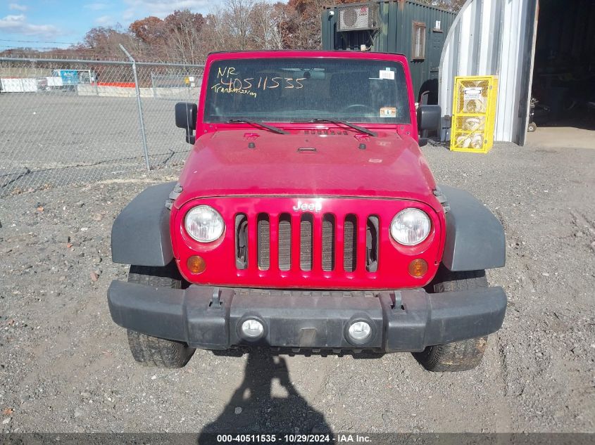 2011 Jeep Wrangler Unlimited Sport VIN: 1J4BA3H17BL529025 Lot: 40511535