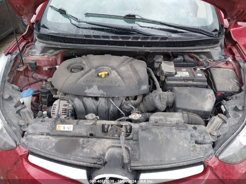 5NPDH4AEXEH528120 2014 Hyundai Elantra Se