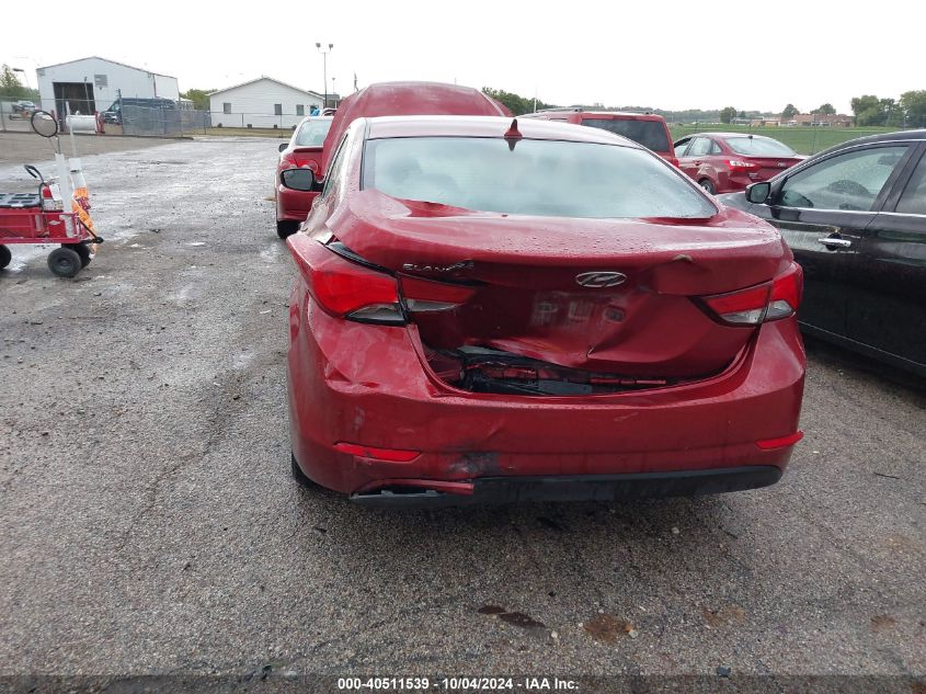 5NPDH4AEXEH528120 2014 Hyundai Elantra Se