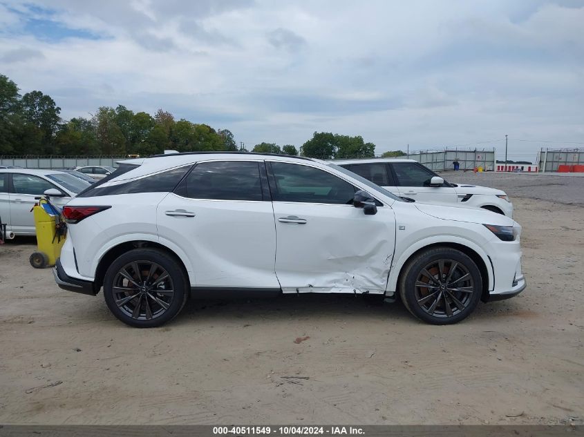 2024 Lexus Rx 350 F Sport Handling VIN: 2T2BAMCA4RC072738 Lot: 40511549