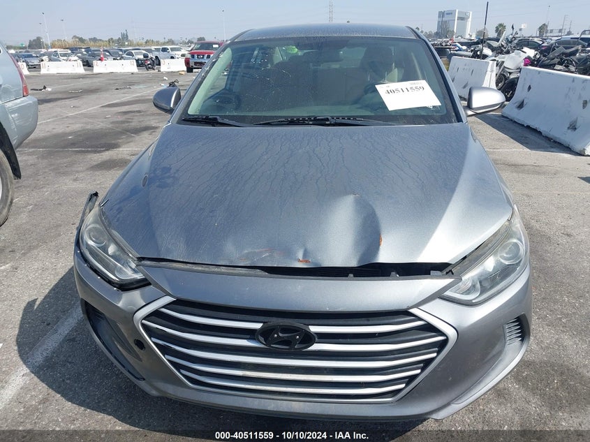KMHD74LF3HU152407 2017 Hyundai Elantra Se