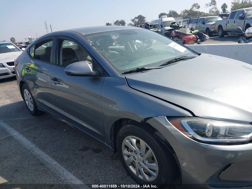 KMHD74LF3HU152407 2017 Hyundai Elantra Se