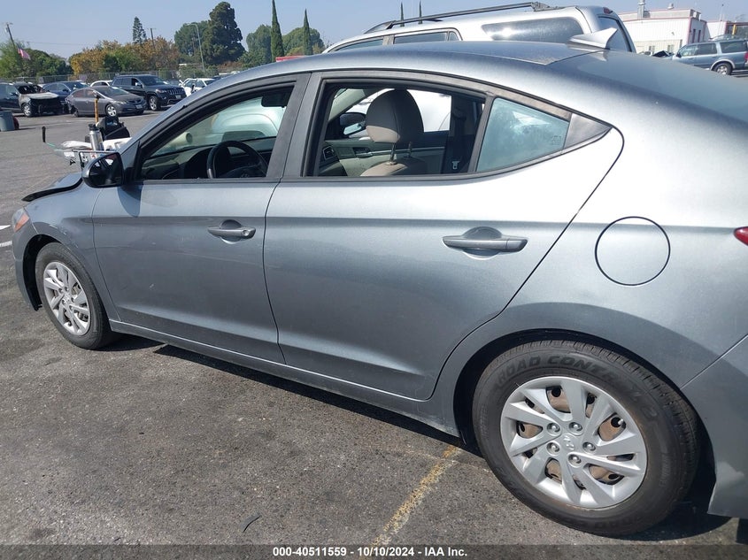 KMHD74LF3HU152407 2017 Hyundai Elantra Se