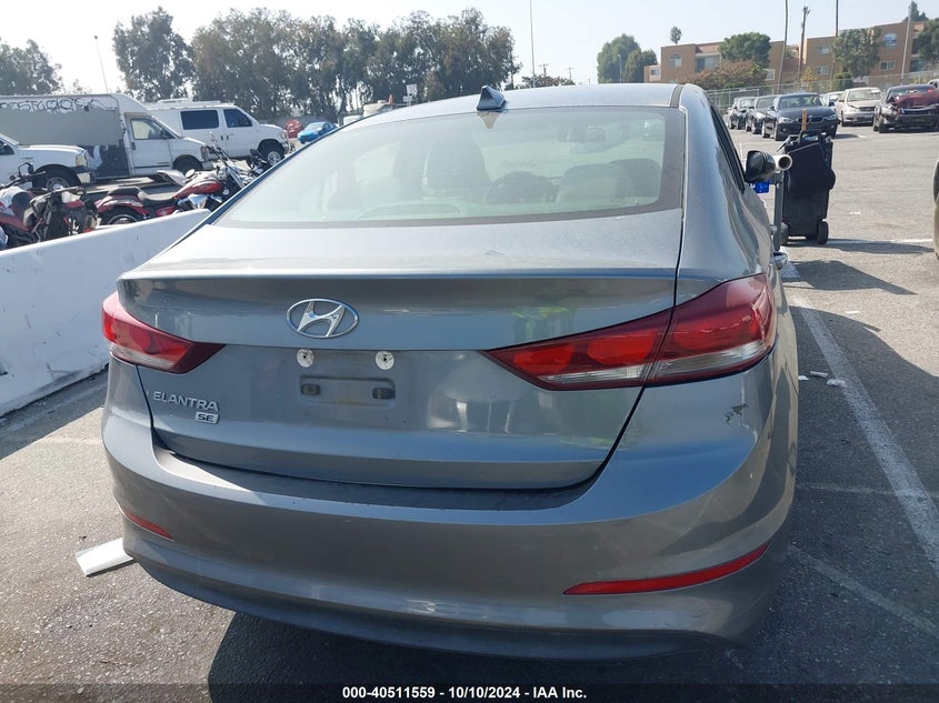 KMHD74LF3HU152407 2017 Hyundai Elantra Se