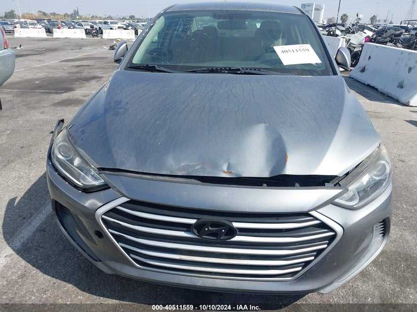KMHD74LF3HU152407 2017 Hyundai Elantra Se