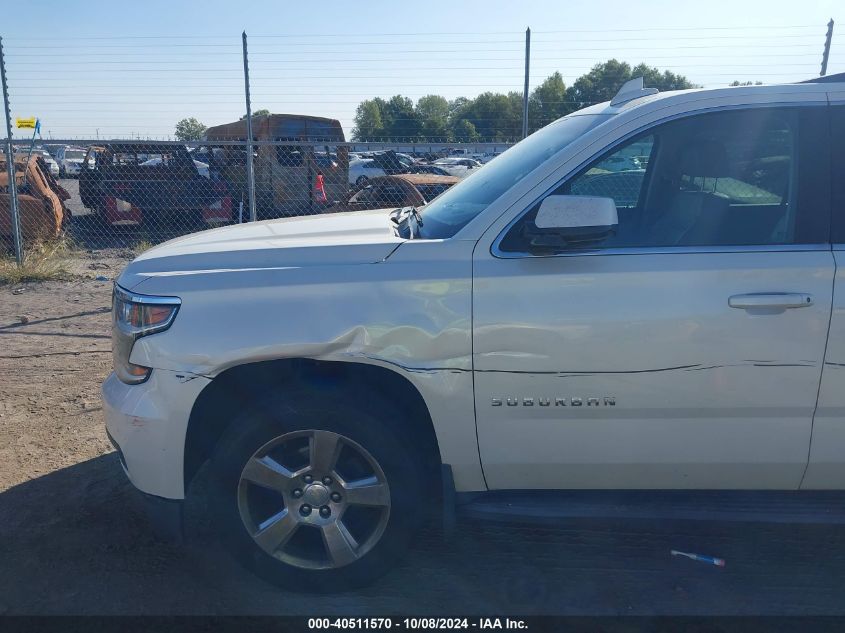 2015 Chevrolet Suburban C1500 Lt VIN: 1GNSCJKC0FR724652 Lot: 40511570