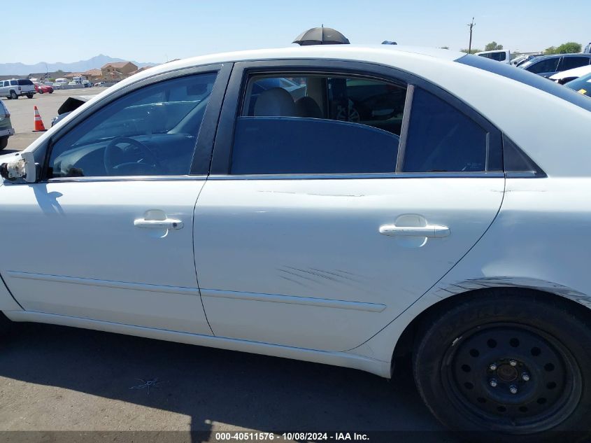 5NPET46CX7H221740 2007 Hyundai Sonata Gls