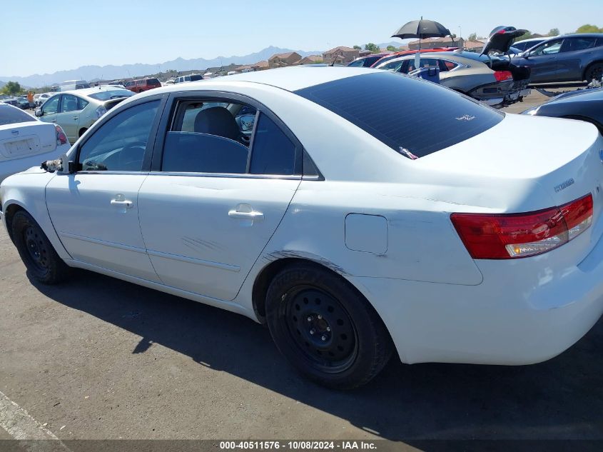 5NPET46CX7H221740 2007 Hyundai Sonata Gls