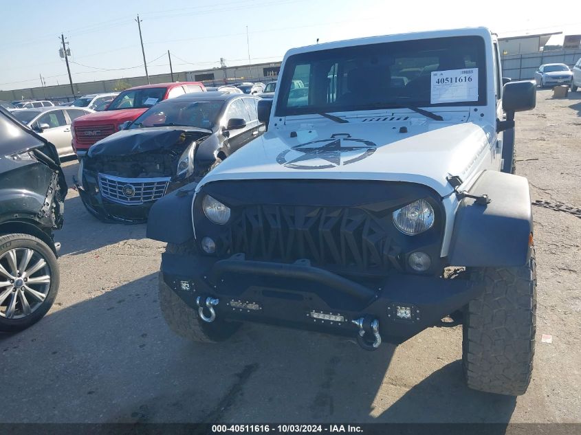 2016 Jeep Wrangler Unlimited Sport VIN: 1C4BJWDG2GL322602 Lot: 40511616