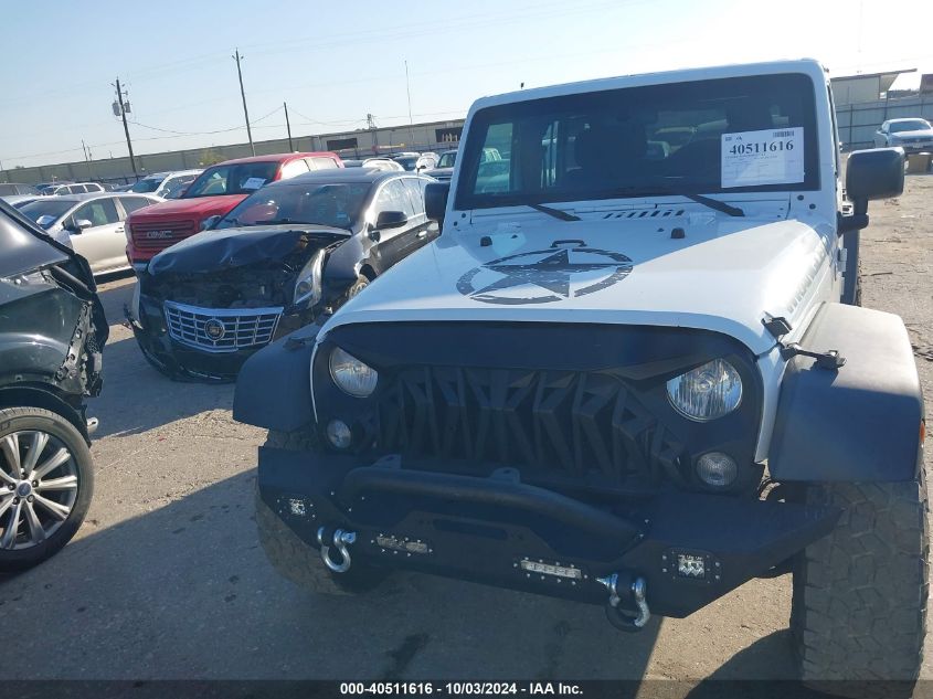 2016 Jeep Wrangler Unlimited Sport VIN: 1C4BJWDG2GL322602 Lot: 40511616