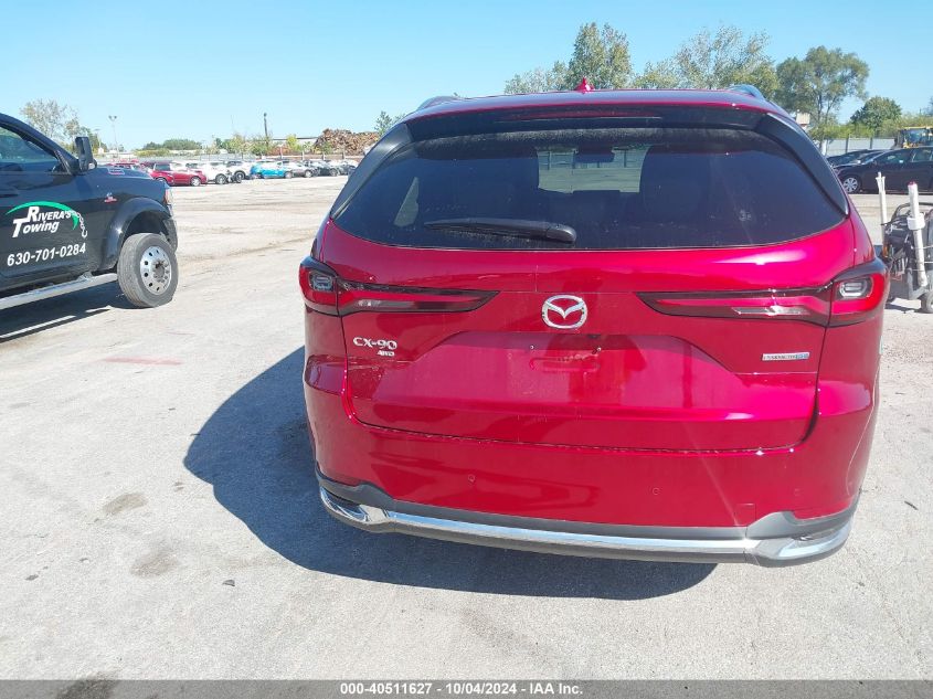 2024 Mazda Cx-90 Phev Premium VIN: JM3KKDHA8R1146023 Lot: 40511627