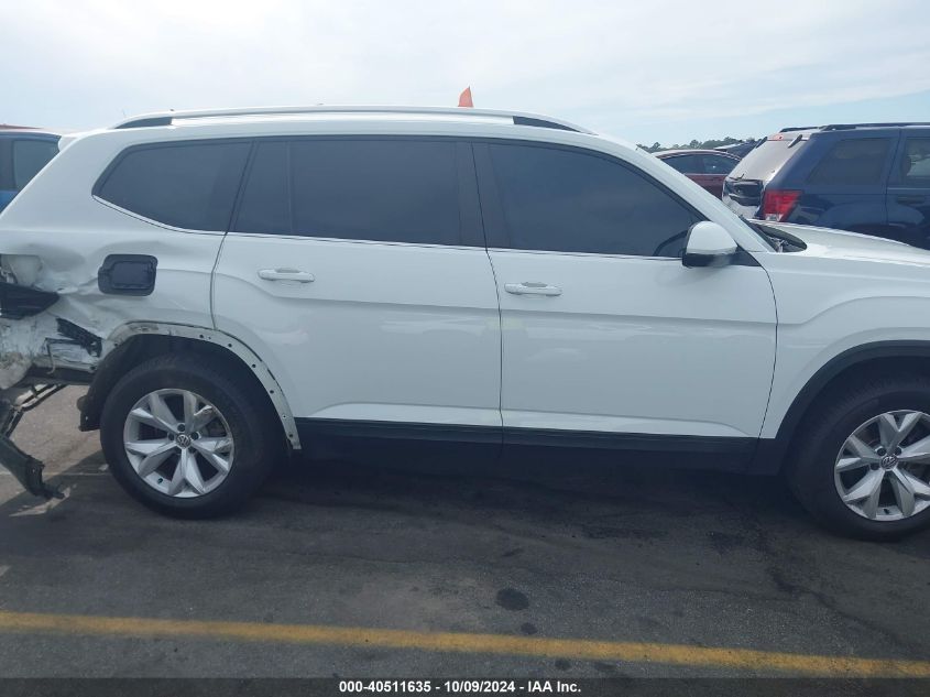 1V2DR2CA6KC578921 2019 Volkswagen Atlas 3.6L V6 Se