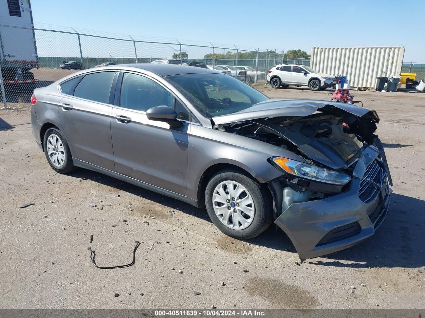 VIN 3FA6P0G78DR319666 2013 Ford Fusion, S no.1