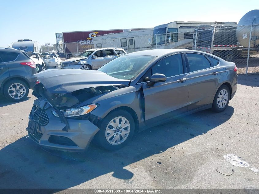 VIN 3FA6P0G78DR319666 2013 Ford Fusion, S no.2