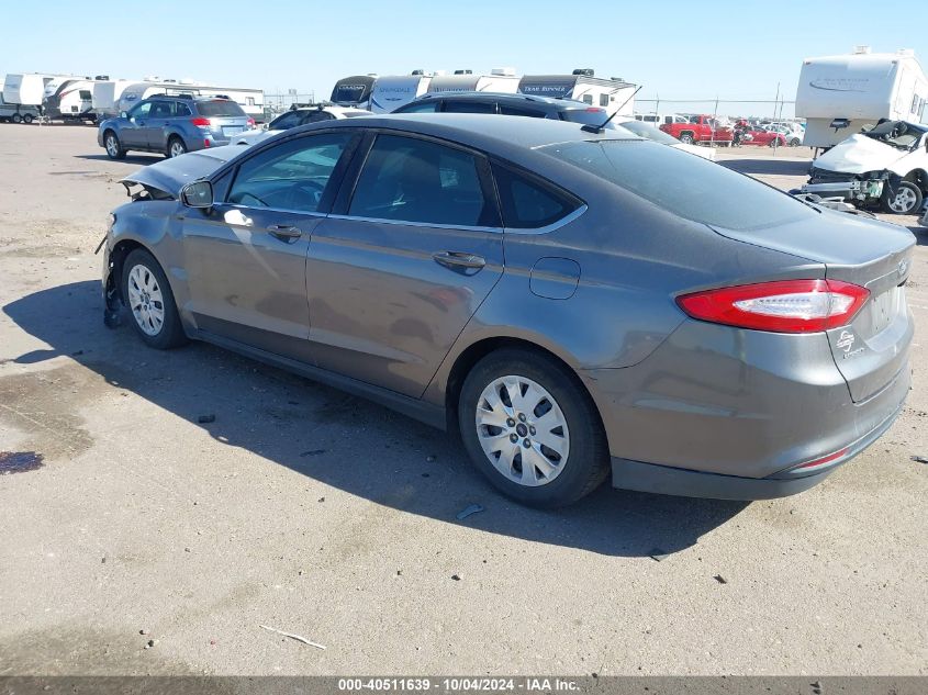 VIN 3FA6P0G78DR319666 2013 Ford Fusion, S no.3