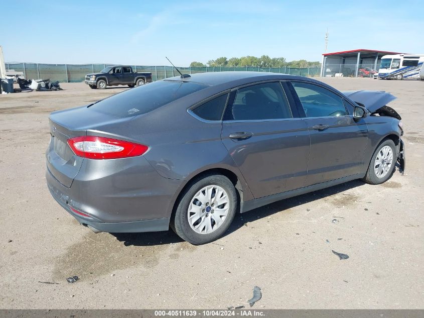 VIN 3FA6P0G78DR319666 2013 Ford Fusion, S no.4