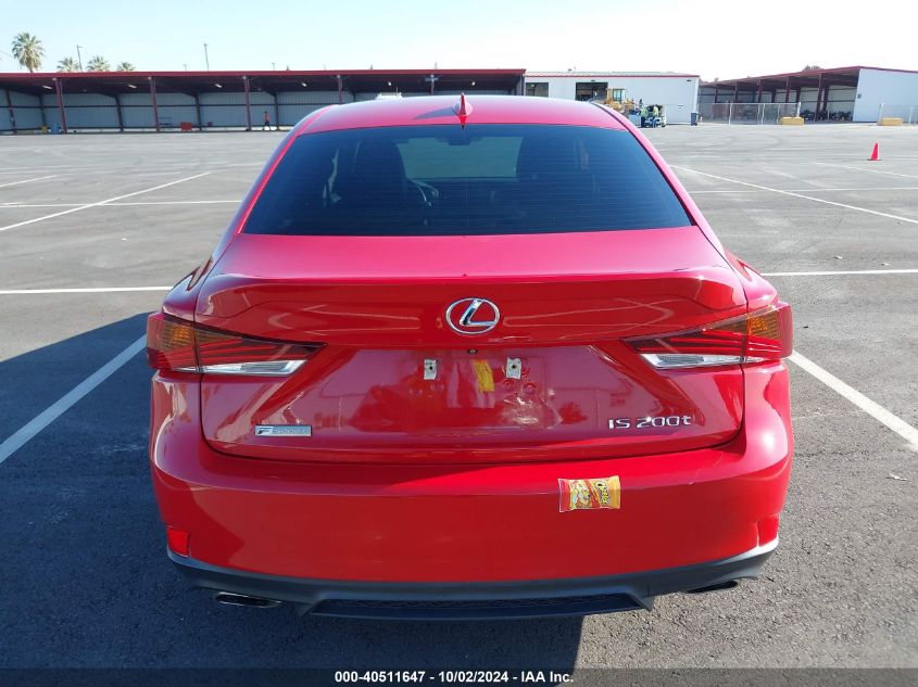 2017 Lexus Is 200T VIN: JTHBA1D27H5047286 Lot: 40511647