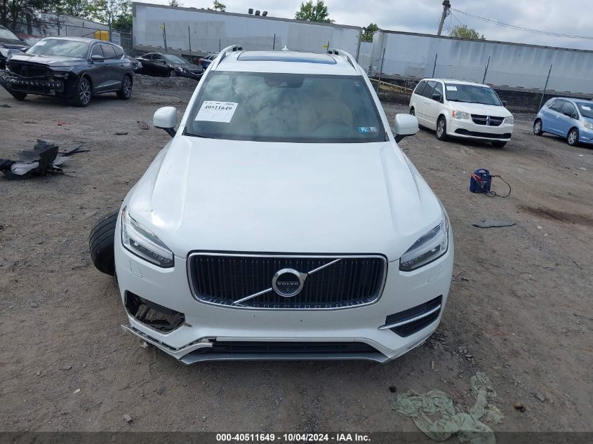 2016 Volvo Xc90 T6 Momentum VIN: YV4A22PK8G1039129 Lot: 40511649