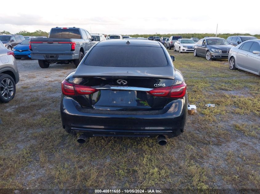 2018 Infiniti Q50 3.0T Sport VIN: JN1EV7AP6JM361547 Lot: 40511655