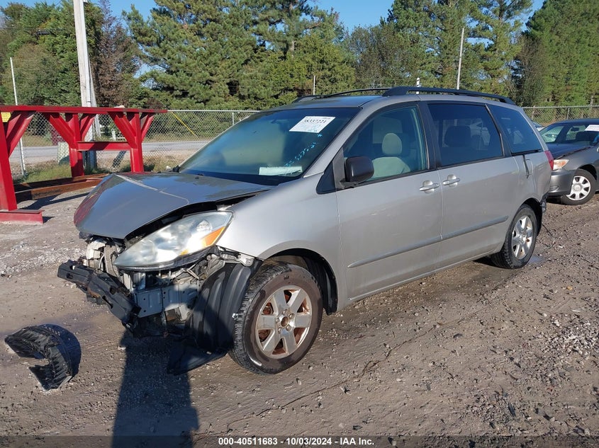 2008 TOYOTA SIENNA VIN: 5TDZK23C38S162331