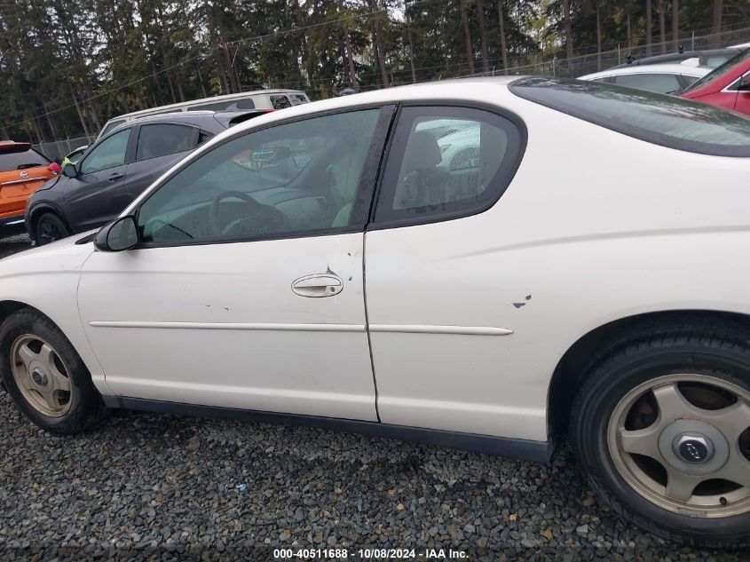 18005512311 2003 Chevrolet Monte Carlo