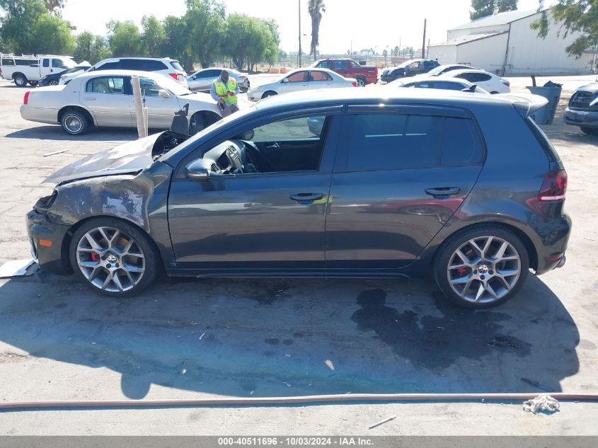 2014 Volkswagen Gti Wolfsburg Edition VIN: WVWHD7AJ3EW003499 Lot: 40511696