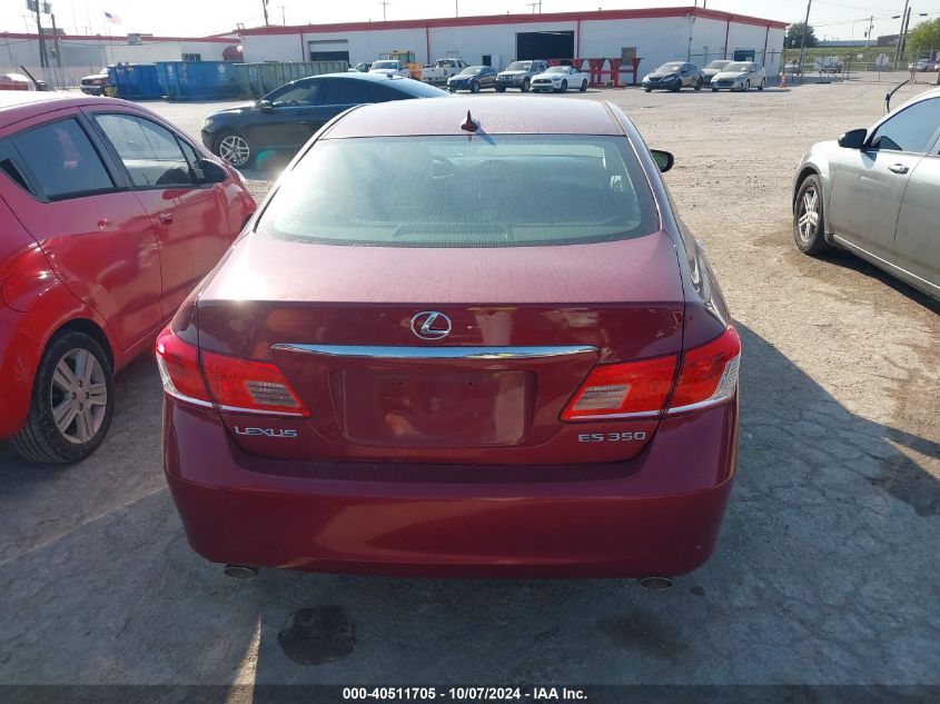 2010 Lexus Es 350 350 VIN: JTHBK1EG7A2397418 Lot: 40511705